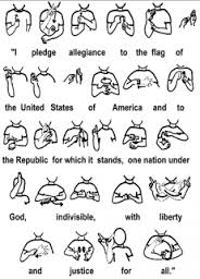 Пример предложения на американском жестовом языке