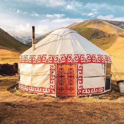 Киргизская юрта