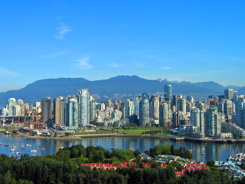 Вид на Ванкувер