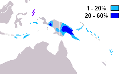 Распространение папуасско-меланезийской Y-хромосомной гаплогруппы S