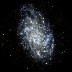 Галактика Треугольник - наш сосед по Местной группе галактик