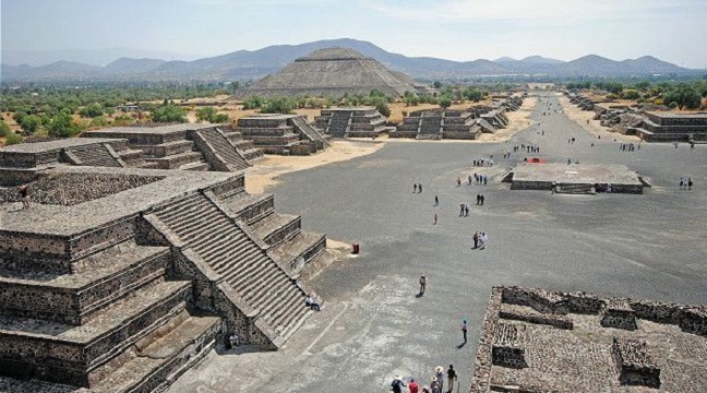 Теотиуакан - великий город на севере страны древних майя