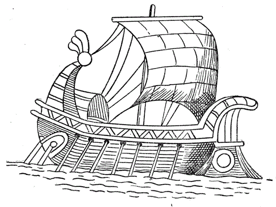 Венетский парусный корабль - аналог либурнской галеры?