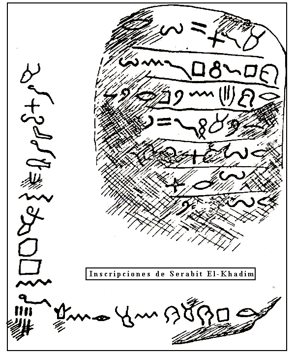 Надписи из Серабит эль-Хадима