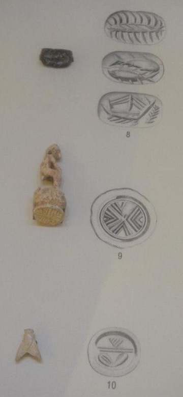 Критские иероглифические печати 8-10 (арханесское письмо)