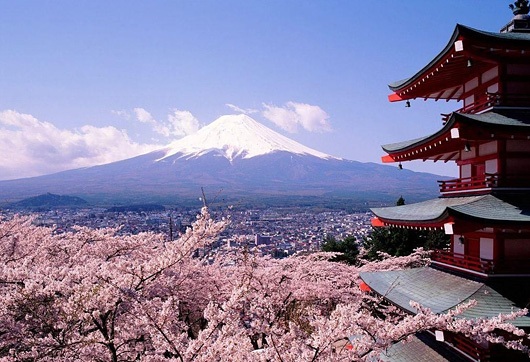 Японская святыня - гора Фудзи
